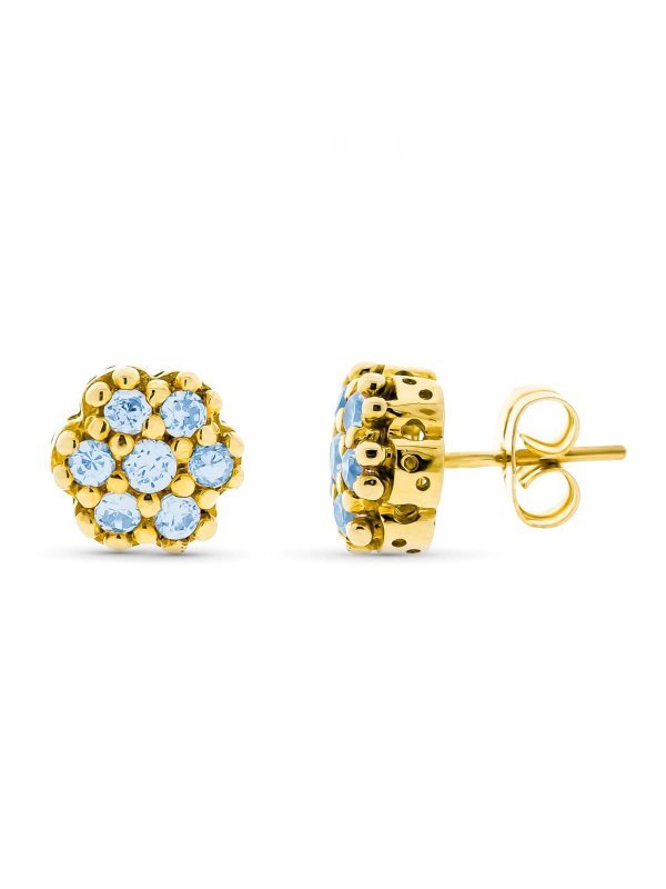 18K PENDIENTES ORO AMARILLO...