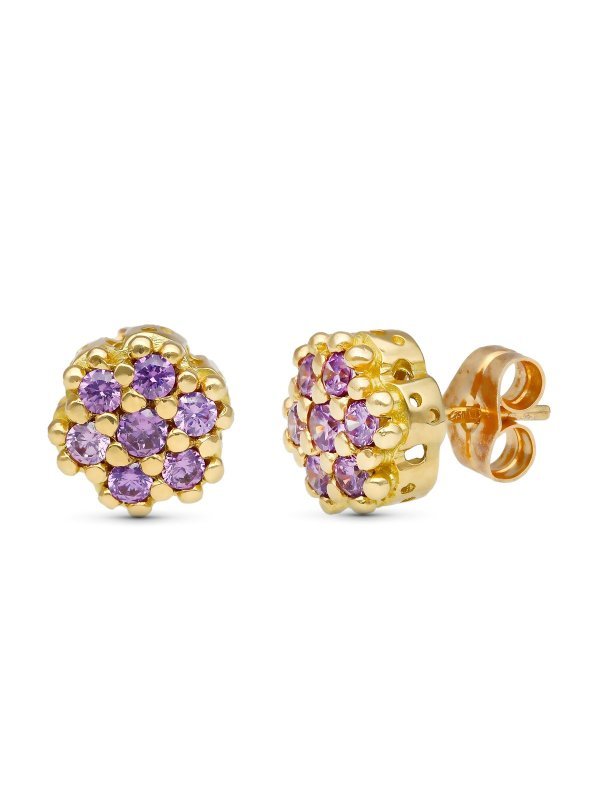 18K PENDIENTES ORO AMARILLO...