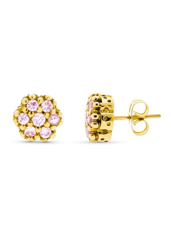 18K PENDIENTES ORO AMARILLO...