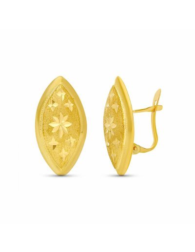 18K PENDIENTES TALLADOS....