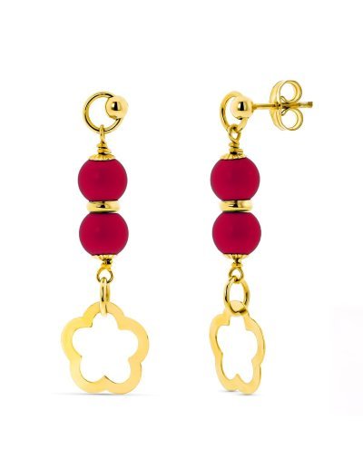 18K PENDIENTES ORO AMARILLO...