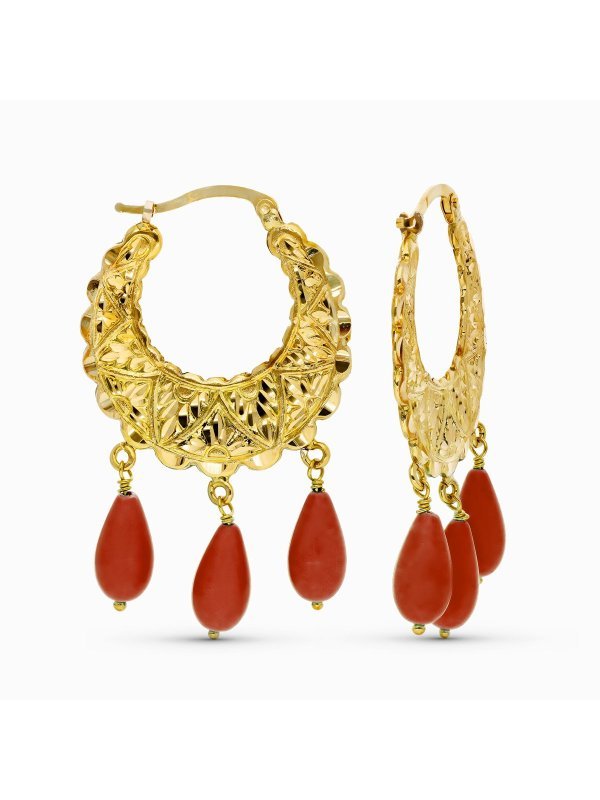18K AROS ORO AMARILLO TALLADOS...