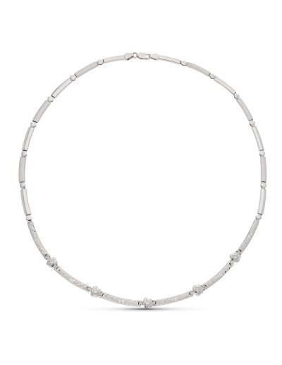 18K GARGANTILLA ORO BLANCO...