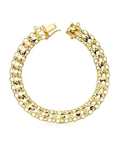 18K PULSERA PRINCESA 9 MM...