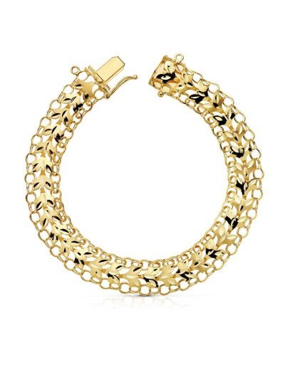 18K PULSERA PRINCESA 10 MM...