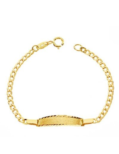 18K ESCLAVA BARBADA 12 CM...
