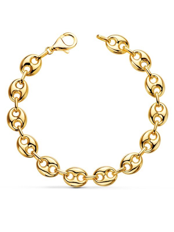 18K PULSERA ORO AMARILLO CALABROTE...