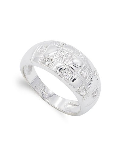 18K SORTIJA ORO BLANCO...