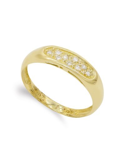 18K SORTIJA ORO AMARILLO Y...