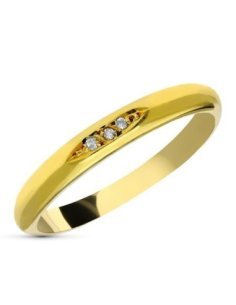 18K ALIANZA ORO AMARILLO 3...