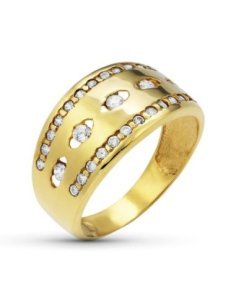 18K SORTIJA ORO AMARILLO...