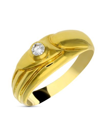 18K SORTIJA ORO BICOLOR...