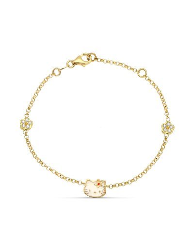 18K PULSERA ORO AMARILLO...