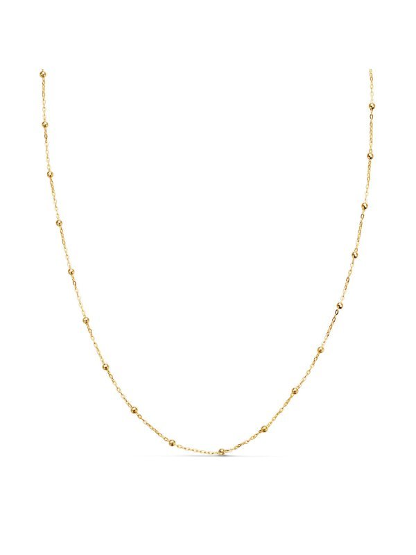 18K CADENA ORO AMARILLO FORZADA CON...