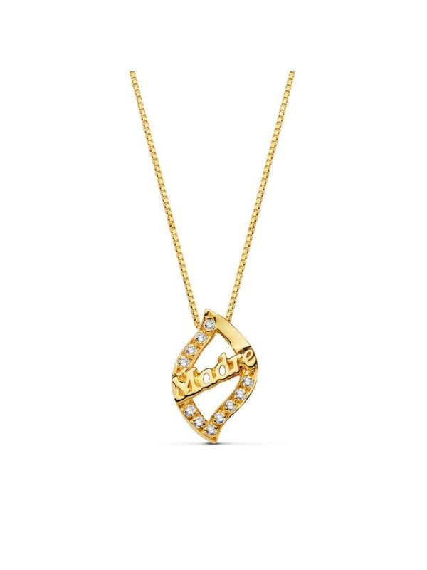 18K GARGANTILLA ORO AMARILLO MADRE...