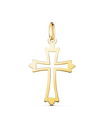 18K CRUZ ORO AMARILLO...