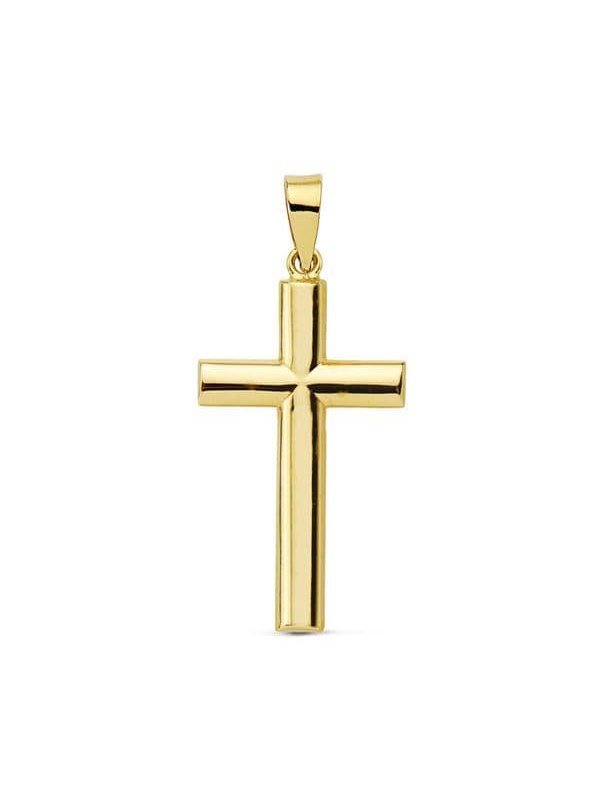 18K CRUZ LISA PALO OVAL. 25X15 MM