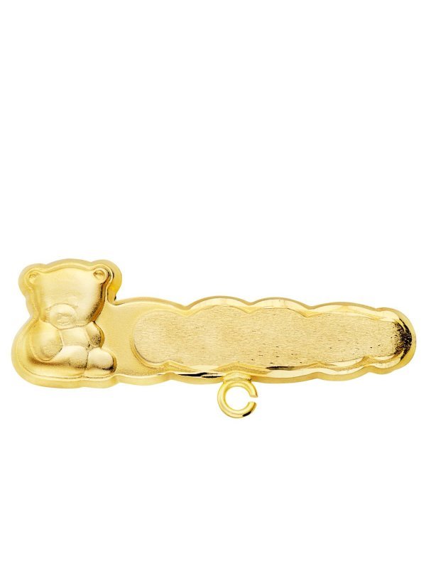 18K ALFILER ORO AMARILLO OSO TALLADO...