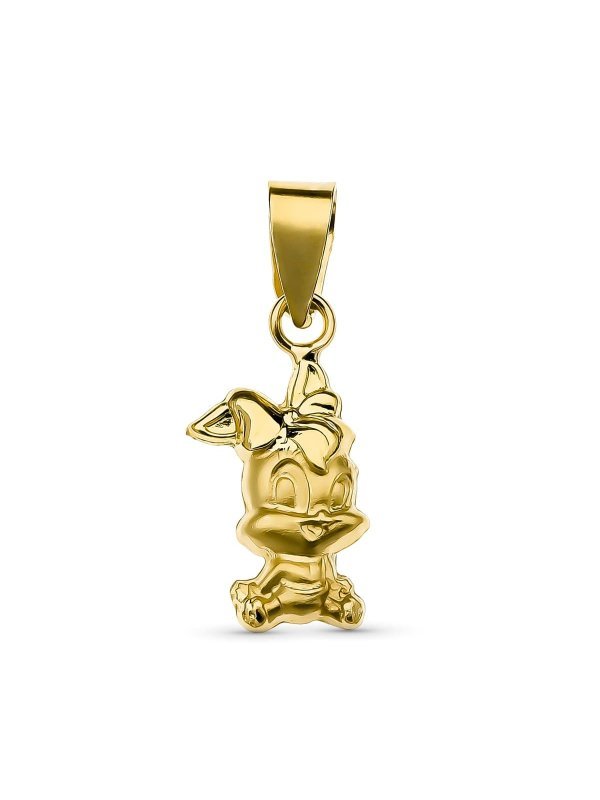 18K COLGANTE ORO AMARILLO CONEJITA...