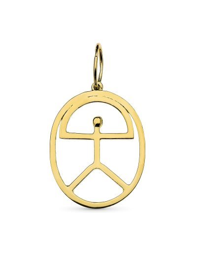 18K COLGANTE ORO AMARILLO...