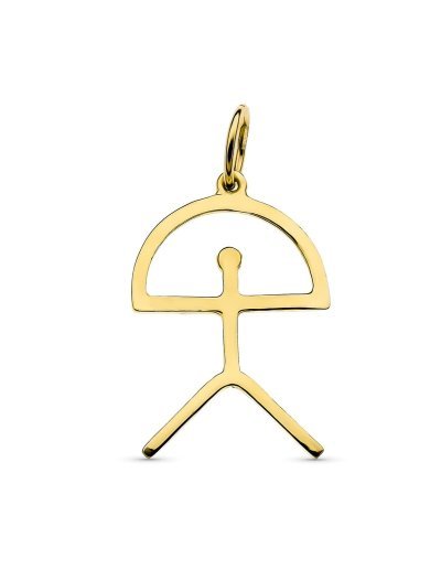 18K COLGANTE ORO AMARILLO...