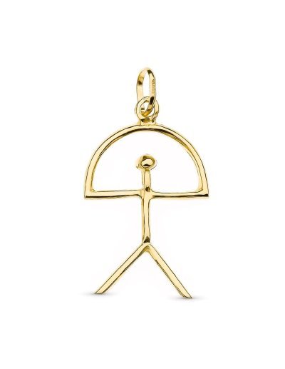 18K COLGANTE ORO AMARILLO...