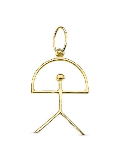 18K COLGANTE ORO AMARILLO...