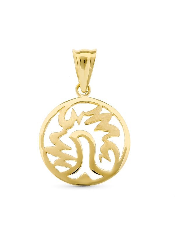 18K COLGANTE ORO AMARILLO MADRE...