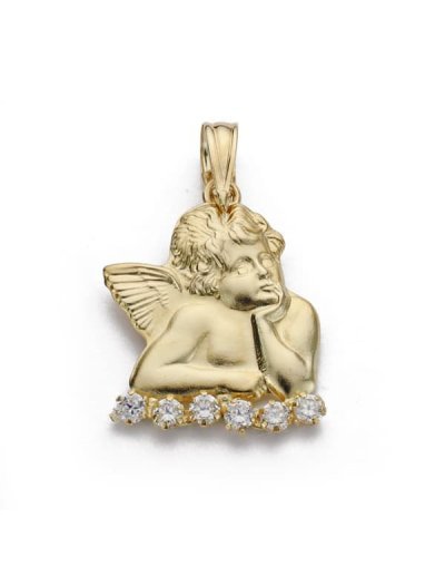 18K SILUETA ANGEL...