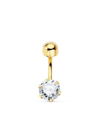 18K PIERCING OMBLIGO ORO...