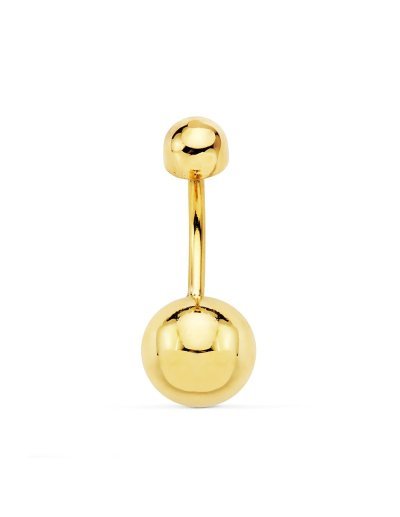 18K PIERCING OMBLIGO BOLA 8...