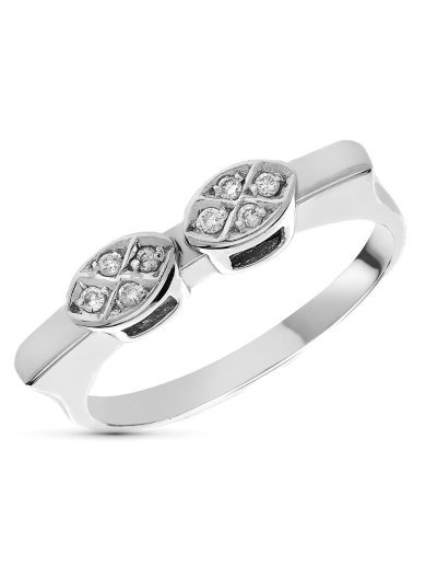 18K SORTIJA ORO BLANCO...