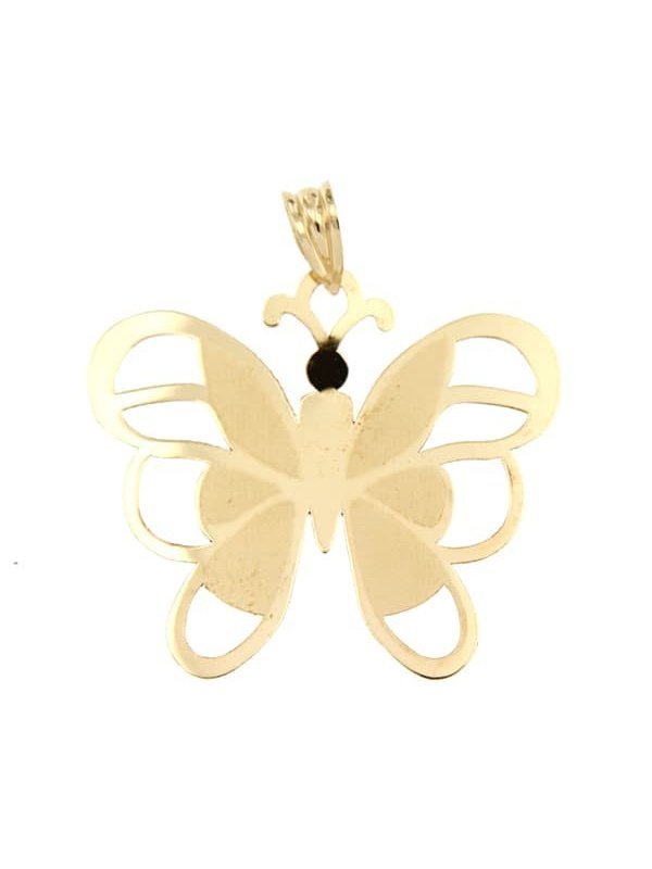 18K COLGANTE LASER MARIPOSA