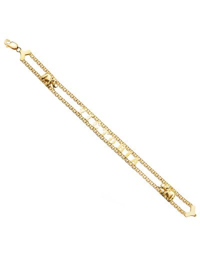 18K PULSERA NOMBRE...