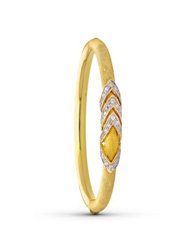 18K PULSERA MEDIA CAÃ‘A ORO...