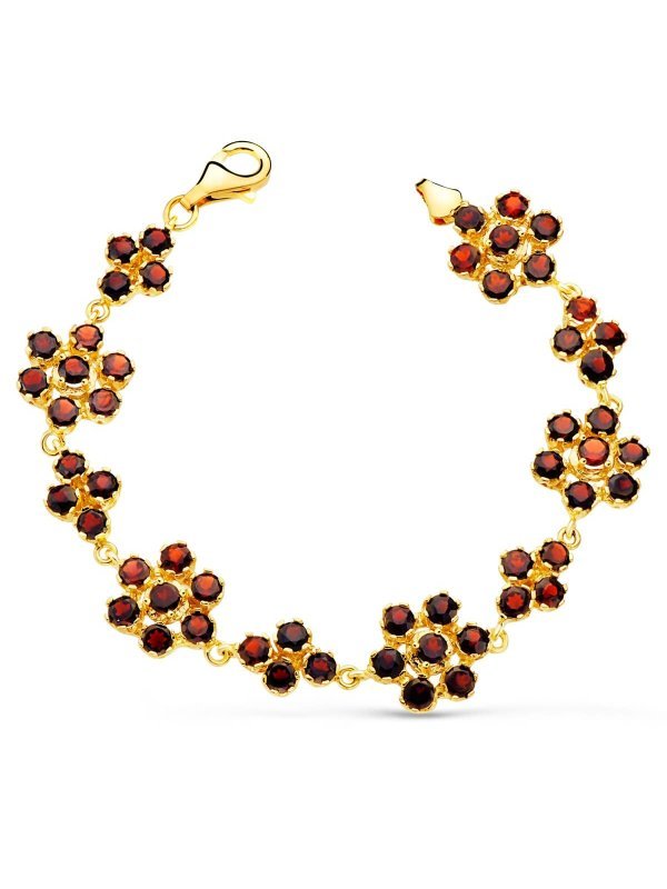18K PULSERA ORO AMARILLO ARTICULADA...