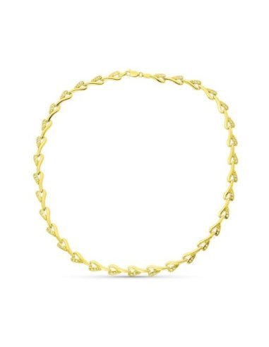18K GARGANTILLA ORO AMARILLO CON...
