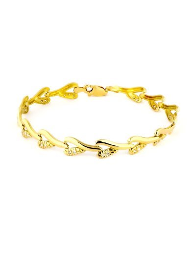 18K PULSERA ORO AMARILLO...