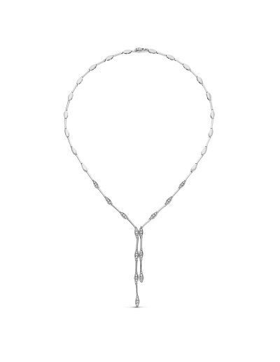18K GARGANTILLA ORO BLANCO...