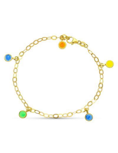 18K PULSERA ORO AMARILLO...