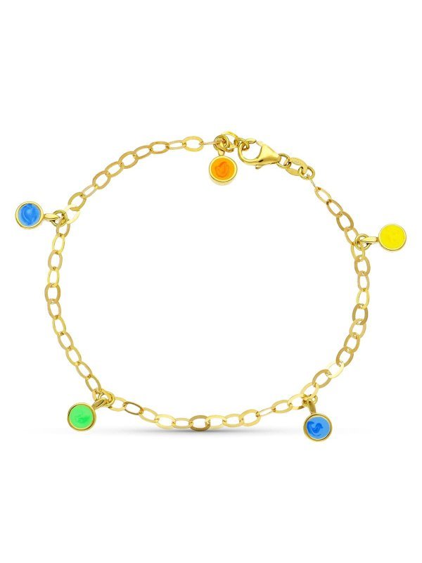 18K PULSERA ORO AMARILLO FETICHES...
