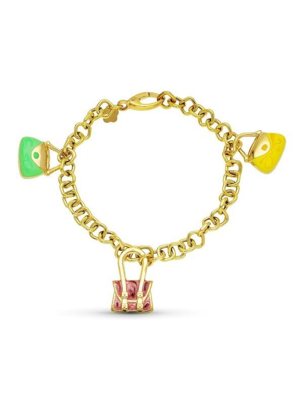 18K PULSERA ORO AMARILLO FETICHES...
