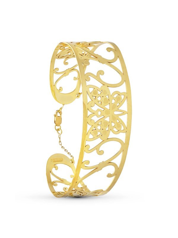 18K PULSERA ORO AMARILLO MARIPOSA...