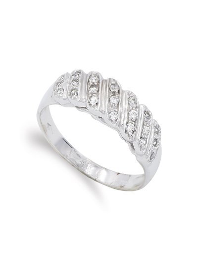 18K SORTIJA ORO BLANCO...