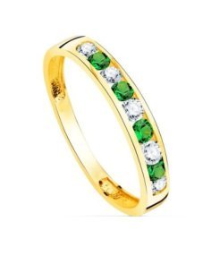 18K SORTIJA ORO AMARILLO 9...