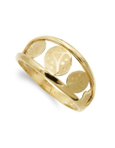 18K SORTIJA ORO AMARILLO CALADA CON...