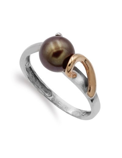 18K SORTIJA ORO BICOLOR...