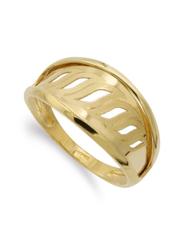 18K SORTIJA ORO AMARILLO MOTIVOS...