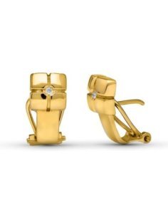 18K PENDIENTES ORO AMARILLO...