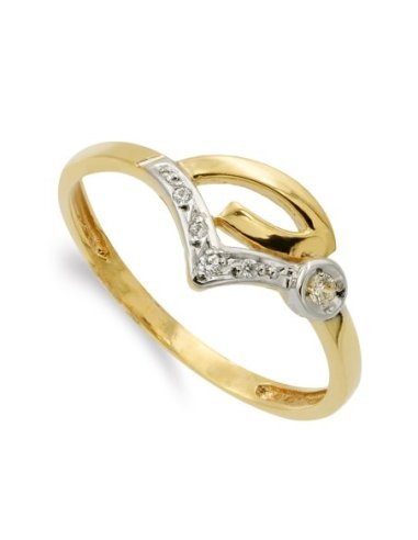 18K SORTIJA ORO BICOLOR CON...